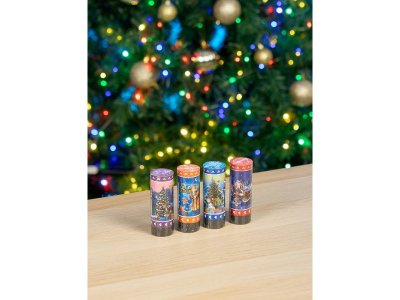 Хлопушка пружинная Milend Классика с предсказ, фольг.серп. и конфетти, 11,5 см 1-00469712_6