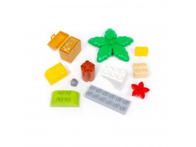 Конструктор Полесье Макси Три кота В поисках сокровищ 112 элементов 1-00471468_7