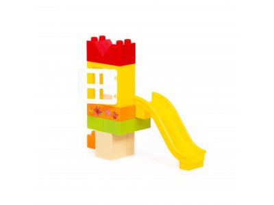 Конструктор Полесье Макси Три кота Дом котов 102 элемента 1-00471469_13