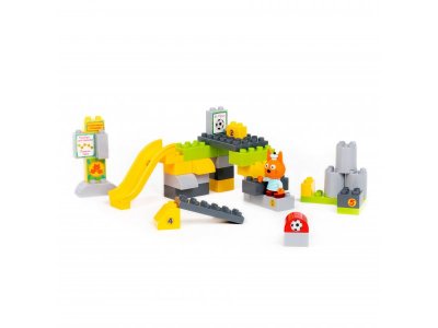 Конструктор Полесье Макси Три кота Коржик и спортивная площадка 37 элементов 1-00471477_6
