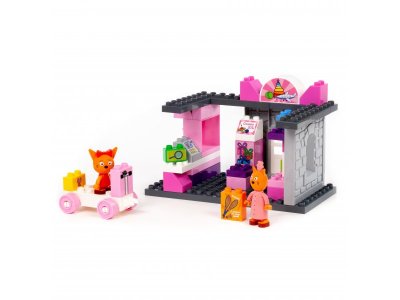 Конструктор Полесье Макси Три кота Магазин игрушек 50 элементов 1-00471479_3