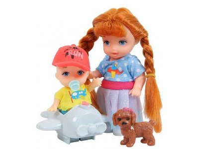 Набор игровой Abtoys Вaby Ardana На прогулке, с самолетиком-каталкой, с акс. 1-00471321_2