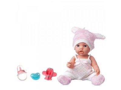 Пупс ABtoys Baby Ardana в ажурном комбинезончике, шапочке и носочках с акс., 30 см 1-00471324_3