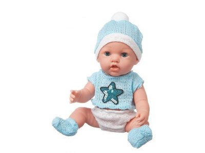 Пупс ABtoys Baby Ardana в кофточке с пайетками, трусиках, шапочке и носочках с акс., 30 см 1-00471325_3