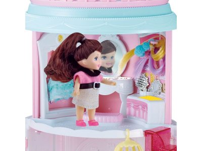 Замок кукольный ABtoys В гостях у куклы в сумочке-переноске с куклой и акс. 1-00471332_8