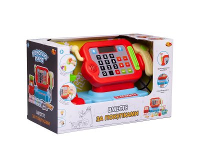 Набор игровой Abtoys Вместе за покупками Касса с весами, с акс., свет/звук 1-00471337_6