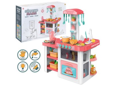 Набор игровой Abtoys Помогаю Маме Кухня с водой, с акс., эл/мех, не менее 55 предм. 1-00471339_4