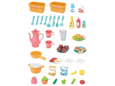 Набор игровой Abtoys Помогаю Маме Кухня с водой, с акс., эл/мех, не менее 55 предм. 1-00471339_5