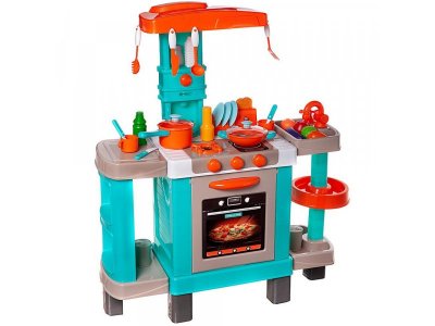 Набор игровой Abtoys Помогаю Маме Кухня многофункц. большая , с акс., свет/звук 1-00471340_4