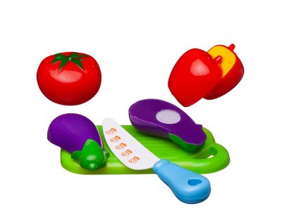 Набор продуктов Abtoys Помогаю Маме Овощи для резки на липучках, 8 предметов 1-00471342_3