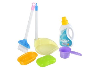 Набор игровой Abtoys Помогаю Маме Генеральная уборка, 6 предметов 1-00471347_5