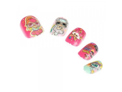 Накладные ногти Милая Леди LOL 12 шт 1-00472555_5