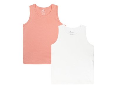 Набор маек 2 шт. Palloncino Apple Dream розовый/белый 100460126