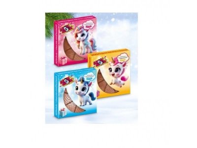 Фигурка шоколадная с печеньем Мок-Мок с предсказанием 45 г в ассорт. 100473250