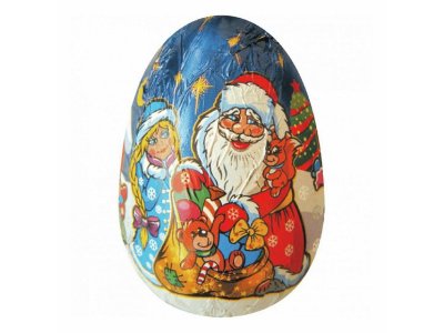 Яйцо шоколадное Шоколадная компания с сюрпризом  Новогодняя сказка 20 г 1-00473252_2