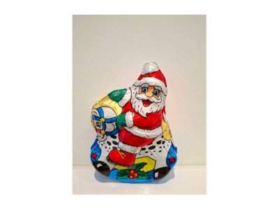 Фигурка шоколадная Шоколадная компания Дед Мороз на лошадке 50 г 1-00473251_2