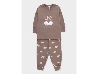Пижама Crockid коричневый 100473262