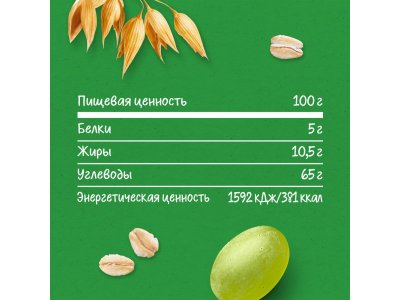 Батончик Gerber фруктово-злаковый Виноград и Яблоко 25 г 1-00473559_12