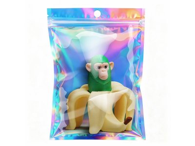 Игрушка-антистресс КНР Обезьянка в банане 1-00469261_2