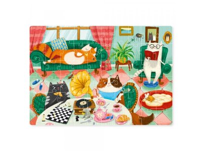 Пазл El’BascoKids Чаепитие 60 элементов 100473569