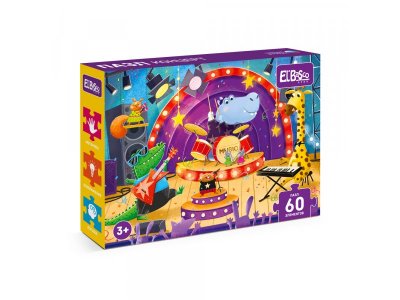 Пазл El’BascoKids Концерт 60 элементов 1-00473572_2