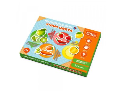 Магнитная игра El’BascoKids Учим цвета 1-00473577_3
