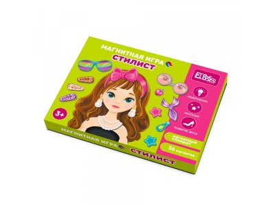 Магнитная игра El’BascoKids Стилист 1-00473579_3