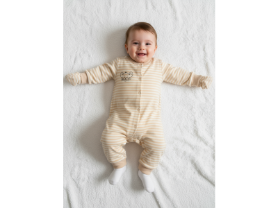 Комбинезон Leratutti Мышонок бежевый 100467036