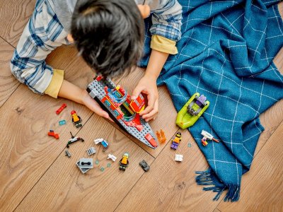 Конструктор LEGO City Пожарная спасательная лодка 60373 1-00393734_4