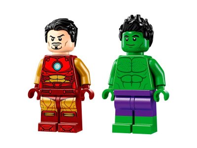Конструктор LEGO Super Heroes Железный человек на мотоцикле и Халк 76287 1-00440696_5