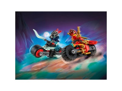 Конструктор LEGO Ninjago Скоростная гонка на мотоцикле Кая 71838 1-00463751_2
