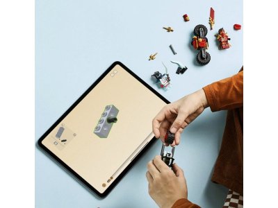 Конструктор LEGO Ninjago Скоростная гонка на мотоцикле Кая 71838 1-00463751_4