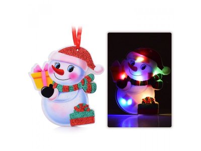 Наклейки для декора Снеговичок Новогодние сюрпризы 100471530