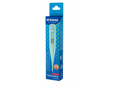 Термометр Maman электронный BT-39 зеленый 100474045