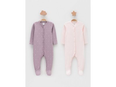 Комбинезон Crockid 2 шт светло-розовый 100474184