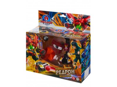 Трансформер Mecard ball Мекардбол сезон 2 Редрон мини 1-00474052_3