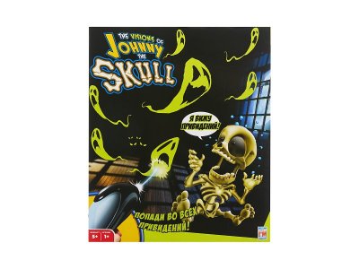 Игра интерактивная Johnny the Skull, движение/свет разноцветный 100474085
