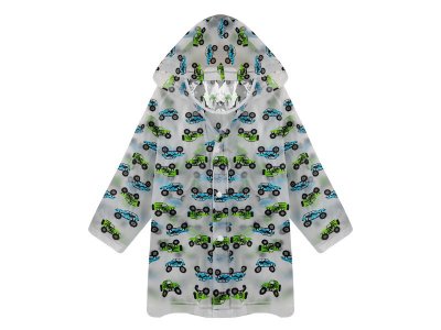 Дождевик Машинки разноцветный 100469433