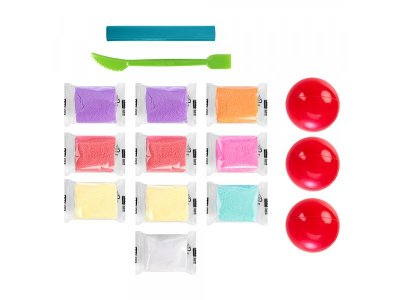 Набор для лепки Genio Kids Новогодние шары из легкого пластилина 1-00474282_6