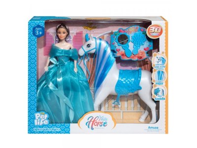 Игровой набор Maya Toys Кукла Дейзи с лошадкой 1-00441631_2