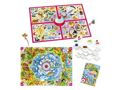 Настольная игра со звонком Tigitak Глаз-Алмаз. Животный мир 1-00448128_2