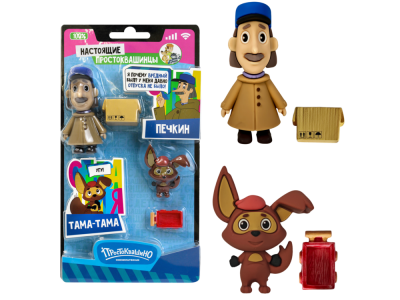 Фигурка Funky Toys Простоквашино Настоящие Простоквашинцы Печкин и Тама-Тама 100474465