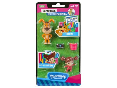 Фигурка Funky Toys Простоквашино Настоящие Простоквашинцы Шарик и Вера Павловна 1-00474466_4