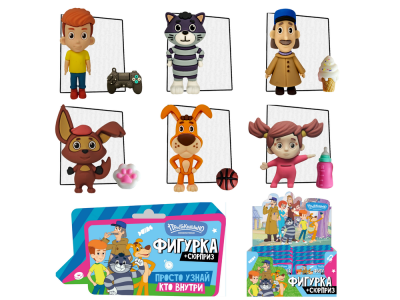 Фигурка-сюприз Funky Toys Простоквашино в ассорт. 100474468