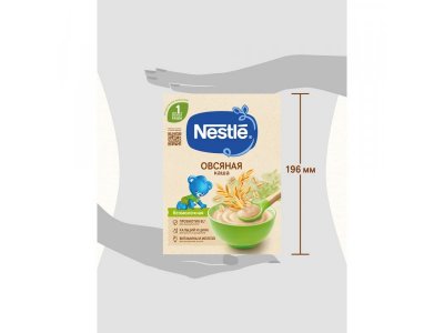 Каша Nestle, безмолочная овсяная 200 г 1-00000504_10