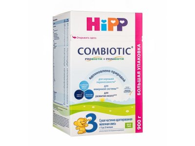 Смесь Hipp 3 Combiotic молочная сухая адаптированная 900 г 1-00345595_16