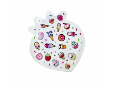 Набор детской косметики Lukky Бьюти Дизайн Strawberry Lover 4-х цветн. тени с блёстк., аппликат., ба 1-00474369_8