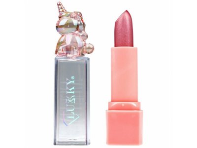 Помада для губ Lukky Diamond Unicorn с блестками с ароматом клубники 3,4 г 1-00474375_7