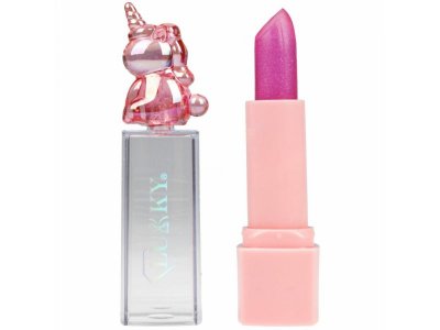 Помада для губ Lukky Diamond Unicorn с блестками с ароматом клубники 3,4 г 1-00474376_6
