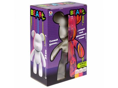 Игрушка 1Toy Art BeArt Большой Мишка Флюид Арт, 23 см 1-00474383_7